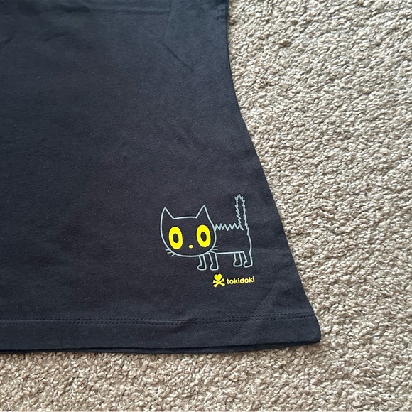 Lot of 4 Spooky Goth Kawaii Ladies T-Shirts by Tokidoki size Large - Picture 12 of 12